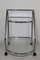 Chrome & Glass Serving Trolley, 1970s 7
