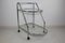 Chrome & Glass Serving Trolley, 1970s 2