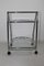 Chrome & Glass Serving Trolley, 1970s, Image 3