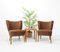 Vintage German Velvet Cocktail Chairs, 1950s, Set of 2, Image 13