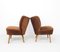 Vintage German Velvet Cocktail Chairs, 1950s, Set of 2, Image 2