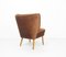 Vintage German Velvet Cocktail Chairs, 1950s, Set of 2, Image 7