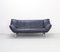 Blue Leather Tango Sofa from Leolux, 1990s, Image 1