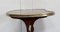 Small Louis XVI Style Trolley Table in Kidney Shape with Mahogany Veneer, Late 19th Century, Image 22