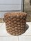 Pouf in Braided Cord, 1970s 1
