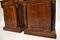 Antique Georgian Style Marble Top Bedside Cabinets, Set of 2 4