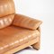 Vintage Leather DS 85 Sofa from de Sede, 1970s 5