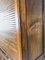 Vintage Oak Tambour Door Cabinet or Secretaire 11