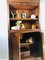 Vintage Oak Tambour Door Cabinet or Secretaire 10