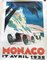 Grand Prix Monaco Poster, 17th April 1932 2