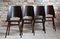 Model 514 Dining Chairs in Beech Veneer by Radomir Hofman for TON, Set of 4 2