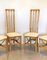 Chairs in Bamboo, 1970s, Set of 4 9