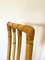 Chaises en Bambou, 1970s, Set de 4 6