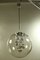 Large Vintage Glass Ball Planet Pendant Lamp from Doria Leuchten, 1960s or 1970s, Image 1