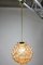 Amber Bubble Glass Ball Lamp by Helena Tynell for Limburg 2