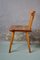 Rustic Set of 5 Chairs & 2 Armchairs, 1940s, Set of 7, Image 10