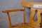 Rustic Set of 5 Chairs & 2 Armchairs, 1940s, Set of 7, Image 25