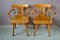 Rustic Set of 5 Chairs & 2 Armchairs, 1940s, Set of 7, Image 16