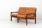 Scandinavian Modern Leather Capella Sofa by Illum Wikkelsø 3