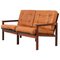 Scandinavian Modern Leather Capella Sofa by Illum Wikkelsø, Image 1