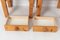 20th-Century Swedish Nightstands in Solid Pine, Set of 2, Image 9