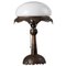 Swedish Art Nouveau Copper Table Lamp 1