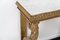 Swedish Empire Pine and Marble Console Table 6