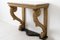 Swedish Empire Pine and Marble Console Table 7