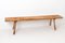 Wide Swedish Solid Pine Bench 7