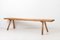 Wide Swedish Solid Pine Bench, Image 6