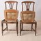 Late 1700s Swedish Gustavian Chairs, Set of 2 5