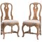 18th Century Swedish Rococo Chairs, Set of 2, Image 1