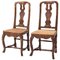 18th Century Swedish Baroque Chairs, Set of 2 1