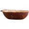 Mid-19th Century Swedish Wooden Birch Burl Bowl 1