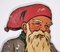 Wooden Commercial Santa Sign from Tuborg, Image 3