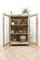 19th-Century Antique French Oak Glazed Cabinet 12
