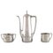 Coffee Service Set in Sterling Silver from Tiffany & Company, New York, Early 20th-Century, Set of 3, Image 1