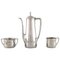 Kaffeeservice aus Sterling Silber von Tiffany & Company, New York, Frühes 20. Jh., 3er Set 1