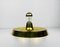 Brass Disc Shaped Wall Lamp from Cosack, 1960s, Image 6