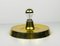 Brass Disc Shaped Wall Lamp from Cosack, 1960s, Image 4