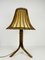 Mid-Century Tischlampe aus Teak & Rattan, 1970er 11