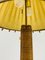 Mid-Century Teak and Rattan Table Lamp, 1970s, Image 6