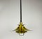Danish Brass and Metal Pendant Lamp, 1960s 10
