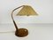 Mid-Century Teak and Rattan Table Lamp from Temde, 1970s 4