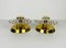 Crystal Glass Sconces from Palwa, Germany, 1960s, Set of 2, Image 8