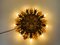Lampade ad incasso a forma di fiore di Banci, Italia, anni '70, set di 2, Immagine 11