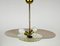 Lampe à Suspension Mid-Century en Verre dans le Style de Boris Lacroix, 1960s 7