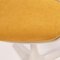 Arkana White Dining Table and Arkana 115 Yellow Dining Chairs, Set of 5 7