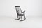 Rocking Chair Moderne en Frêne Noir, Suède 5