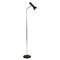 Chocolate Brown Chrome Spot Floor Lamp by Lad Team for Swiss Lamps, 1960s, Image 1